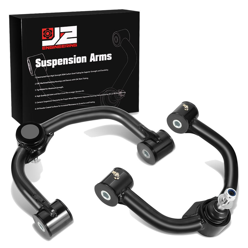 J2 Black 2-4" Lift Front Upper Control Arm For 06-22 Expedition/04-20 F-150/06-08 Mark LT/06-22 Navigator