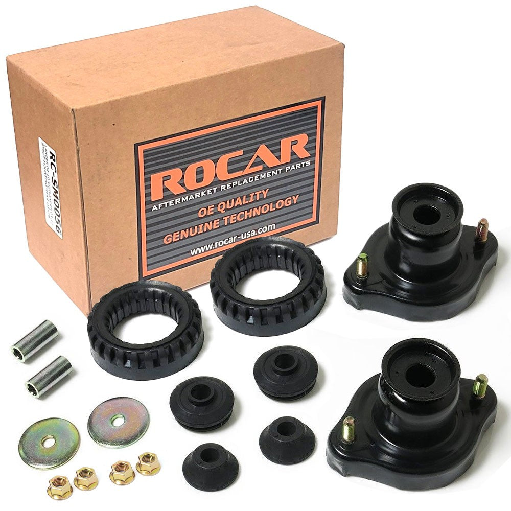 Rocar RC-SM0056 Front Left+Right Shocks Strut Mount with Bearing For 02-10 Lancer/03-20 Outlander